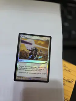 Darksteel MTG FOIL Hallow Magic Nrmt - Image 3