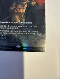 Donnie's Bo Shadowspear (Borderless) FOIL Teenage Mutant Ninja Turtles NM - Image 4