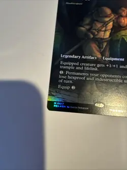 Donnie's Bo Shadowspear (Borderless) FOIL Teenage Mutant Ninja Turtles NM - Image 5