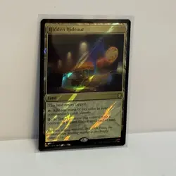 Hidden Hideout (Surge Foil) 43 Commander: Teenage Mutant Ninja Turtles NM - Image 1