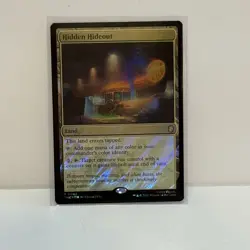 Hidden Hideout (Surge Foil) 43 Commander: Teenage Mutant Ninja Turtles NM - Image 2