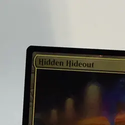 Hidden Hideout (Surge Foil) 43 Commander: Teenage Mutant Ninja Turtles NM - Image 4