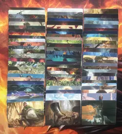 Art Series Complete Set 81/81 Magic the Gathering Lord of the Rings MTG - Image 1