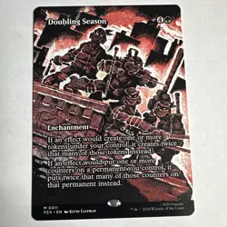 Doubling Season (Borderless) #0011 Non-Foil Teenage Mutant Ninja Turtles ENG - Image 1