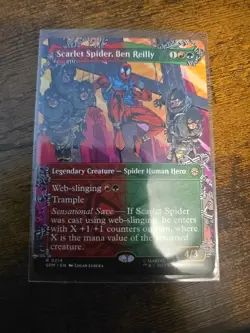 Scarlet Spider, Ben Reilly (Borderless) Marvel's Spider-Man Regular - Image 1