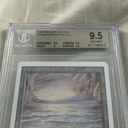 Underground Sea Revised BGS 9.5 Magic The Gathering MTG Gem Mint - Image 3
