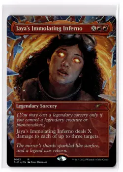 Jaya's Immolating Inferno 1063 Secret Lair Drop Series Foil NM - Image 1