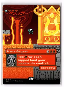 Mana Geyser 1821 Secret Lair Drop Series Normal NM - Image 1