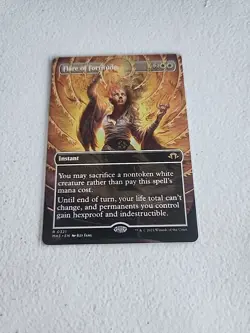 MTG Flare of Fortitude (Borderless) Modern Horizons 3 Regular N/M #M89 - Image 1