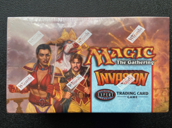 Vintage MTG Invasion theme decks box sealed English - Image 1