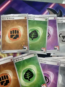 Play Pokemon Prize Pack Series 6 Non & Cosmo Holo Basic Energy Bundle - Image 2