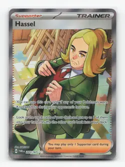 Pokemon TCG - Hassel 205/167 Near Mint Ultra Rare Twilight Masquerade - Image 1