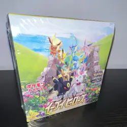 Pokemon Japanese Eevee Heroes Booster Box S6a Sword & Shield Factory Sealed - Image 1