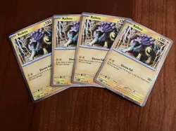 Raikou 48/132 Cosmo Holo Promo X4 NM Pokemon TCG - Image 1
