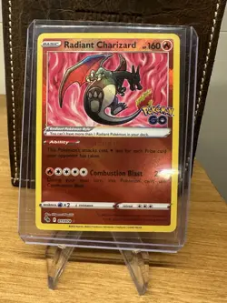 Pokemon Radiant Charizard 011/078 Pokemon GO Holo Radiant Rare 160 HP | Mint 🦖 - Image 4