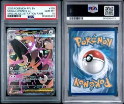 2025 Pokemon Phantasmal Flames Mega Lopunny Ex Special Illustration Rare PSA 10 - Image 3