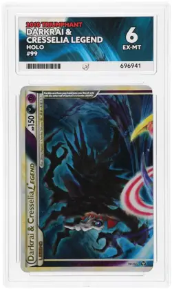 Pokemon TCG - Darkrai & Cresselia Legend #99 & #100 - 2010 Triumphant - Ace 9, 6 - Image 2