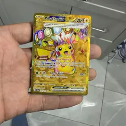 The Pokemon Company Pikachu ex SV08 Surging Sparks Hyper Rare 247/191 200 HP Ho… - Image 1