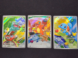 Pokemon 30th Anniversary First Partner Pack Charmander 38 Squirtle 39Bulbasaur37 - Image 1