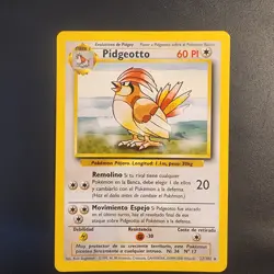 Pokemon Pidgeotto Base Set 22/102 Uncommon 60 HP WOTC 1999 Spanish TCG(041) - Image 1