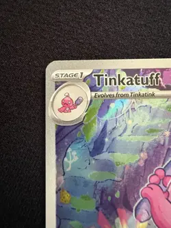 Tinkatuff 217/193 Paldea Evolved Illustration Rare LP Pokemon - Image 3
