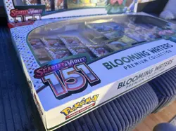 Lot of (2) Pokemon TCG 151 Blooming Waters Premium Collection Boxes SEALED NEW - Image 4