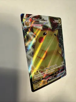 Pikachu VMAX #44/185 Full Art Holo Ultra Rare Pokemon TCG Vivid Voltage - Image 5