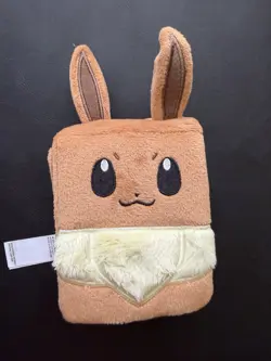 Pokemon TCG Eevee Plush Deck Box From SPC Super Premium Collection Fuzzy Box New - Image 1