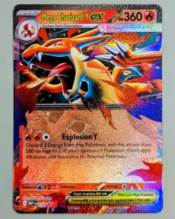 Mega Charizard Y ex - Black Star Promo 030 Holo - Mint, Pack Fresh - Pokemon TCG - Image 1