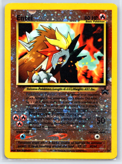 🇨🇦 Entei - 34 Black Star PromReverse Holo Pokemon Card - MP - Image 1
