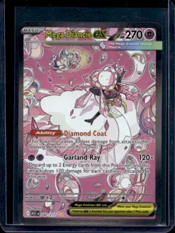 2026 Pokemon Ascended Heroes Mega Diancie ex Special Illustration Rare #282/217 - Image 1