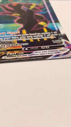 Umbreon VMAX 215/203 Alt Art Pokemon Evolving Skies Moonbreon - Image 2