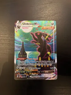Umbreon VMAX 215/203 Alt Art Pokemon Evolving Skies Moonbreon - Image 4