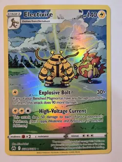 Pokemon TCG Electivire Crown Zenith GG08/GG70 Holo Gallery Rare - Image 2