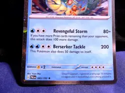 Gyarados 043/193 Cosmos Holo Rare Pokemon Paldea Evolved - NM - Image 3