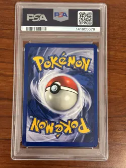 1999 Pokemon TCG Mewtwo Base Set Holo Unlimited Rare PSA 6 EX-MT - Image 2