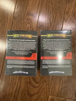 (2) Pokemon Base Mega Evolution Booster Bundle - Set Of 2 - Sealed New - Image 5