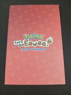 Pokemon Let's Go Eevee Database Set Peru Vaporeon Tail Cracked Ice US Seller - Image 2