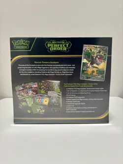 Perfect Order Pokemon Center Exclusive Elite Trainer Box ETB Factory Sealed Tear - Image 5