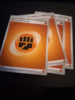POKEMON SCARLET & VIOLET BASIC FIGHTING ENERGY COMMON X4 - Image 1