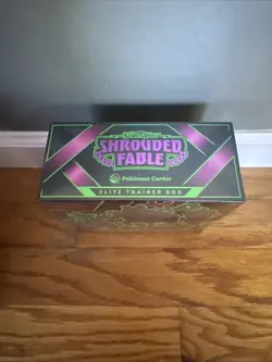 Shrouded Fable Pokemon Center ETB Elite Trainer Box Pokemon TCG S&V - Image 3