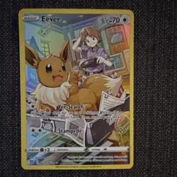 Pokemon Eevee TG11/TG30 Swsh09: Brilliant Stars Ultra Rare Full Art Holo - Image 1