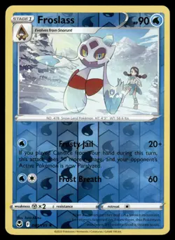Froslass 043/195 Rare Silver Tempest Pokemon Reverse Holo Near Mint - Image 1