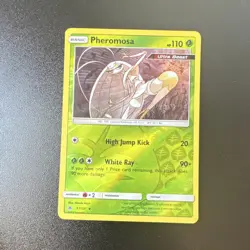 Pokemon TCG SM Forbidden Light Pheromosa 11/131 Reverse Holo Rare Ultra Beast 1… - Image 1