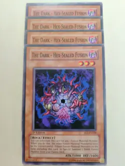 4x The Dark - Hex-Sealed Fusion FET-EN028 1st Edition Common LP - Image 1