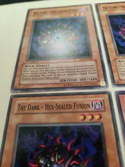 4x The Dark - Hex-Sealed Fusion FET-EN028 1st Edition Common LP - Image 4