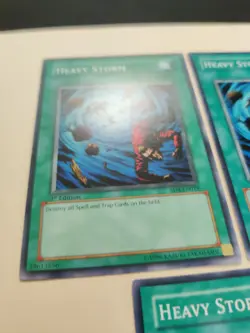 3x Heavy Storm SD4-EN019 Common 1st Edition LP - Image 2