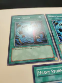 3x Heavy Storm SD10-EN026 Common 1st Edition LP - Image 2