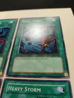 4x Heavy Storm SD3-EN021 Common 1st Edition LP - Image 3