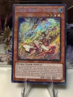 Yu-Gi-Oh! Tenyi Spirit - Suruya SUDA-EN021 Secret Rare 1st Edition NM - Image 1